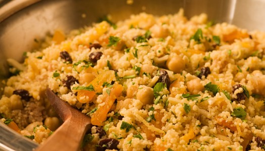Moroccan Couscous & Chickpeas