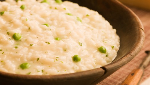 Risotto with Parmesan & Peas