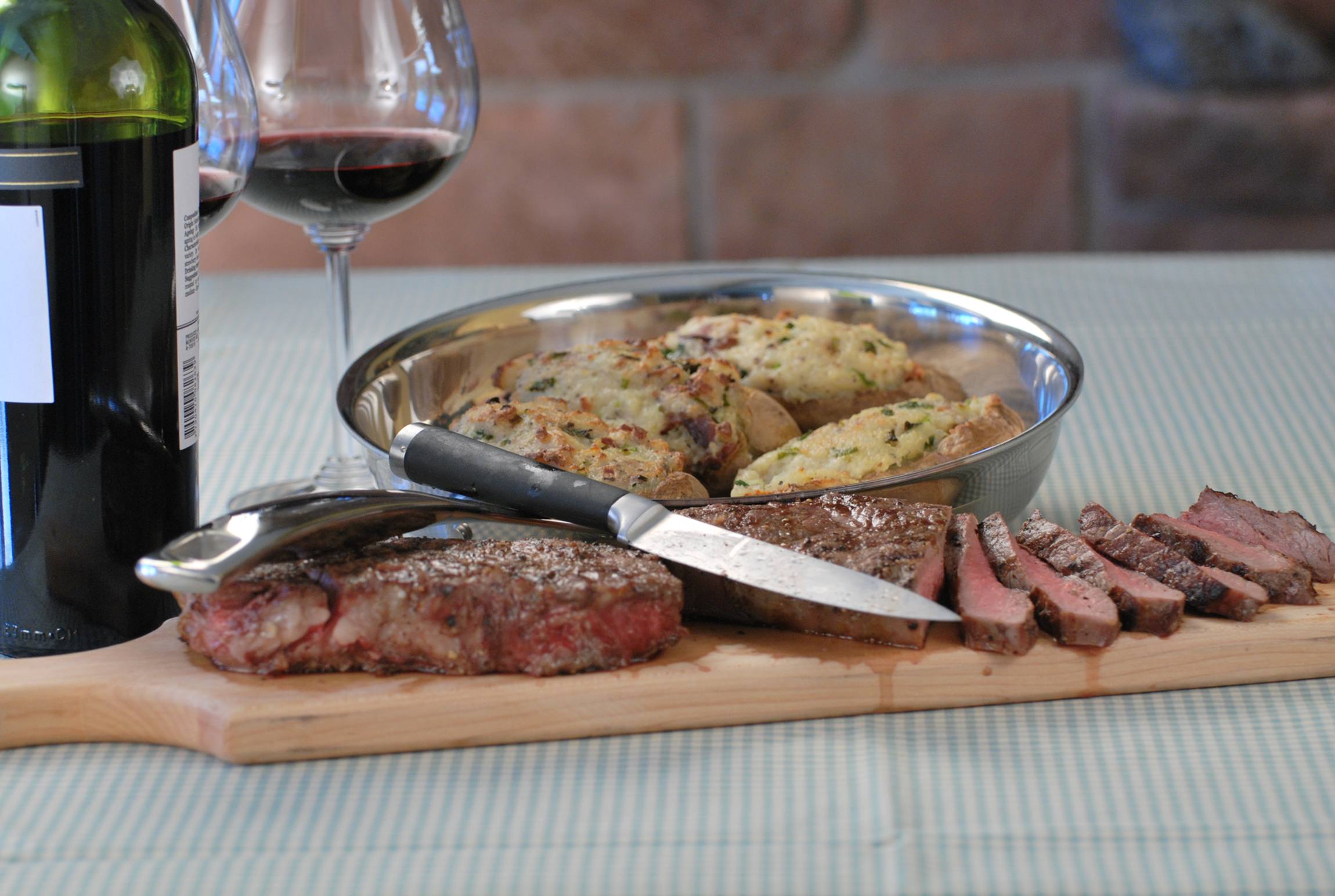 Boursin Bacon Twice Baked Potato - Chef Michael Smith