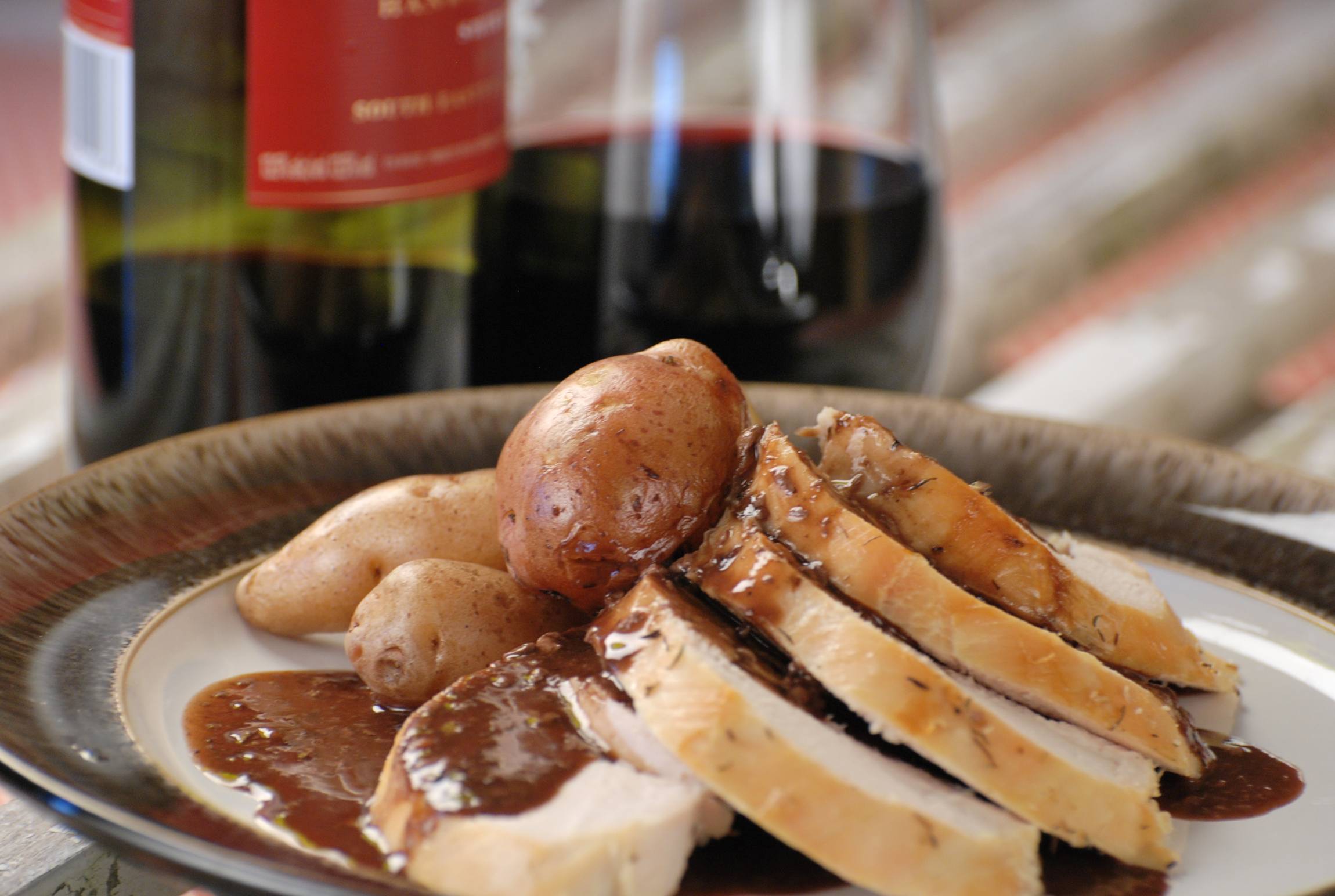 Roast Turkey with Wine Gravy Chef Michael Smith