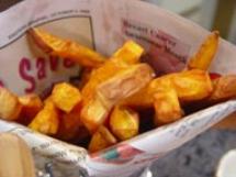 Sweet Potato Fries with Seasoned Salt
