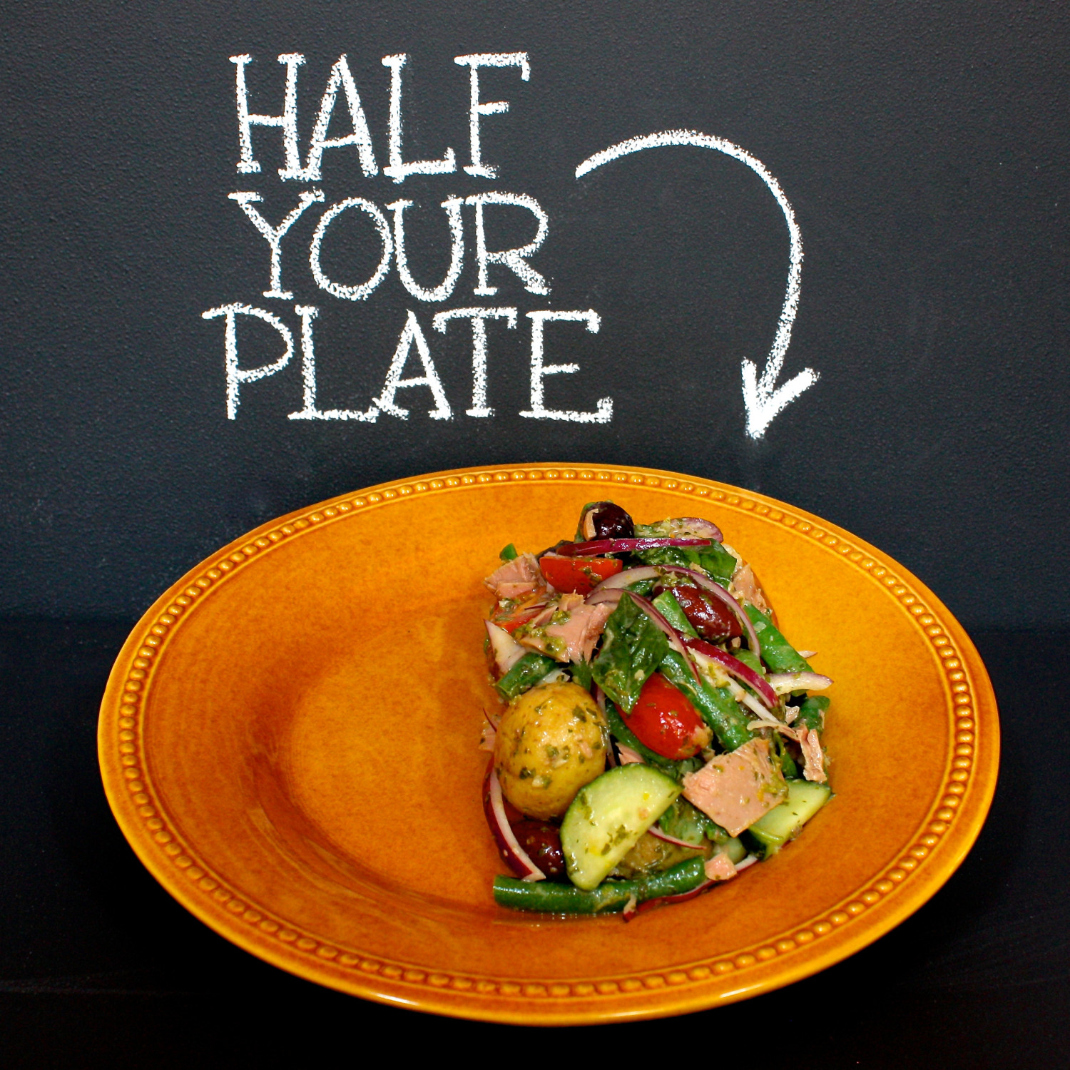 Niçoise Salad with Anchovy Dressing & Fresh Basil - Chef Michael Smith