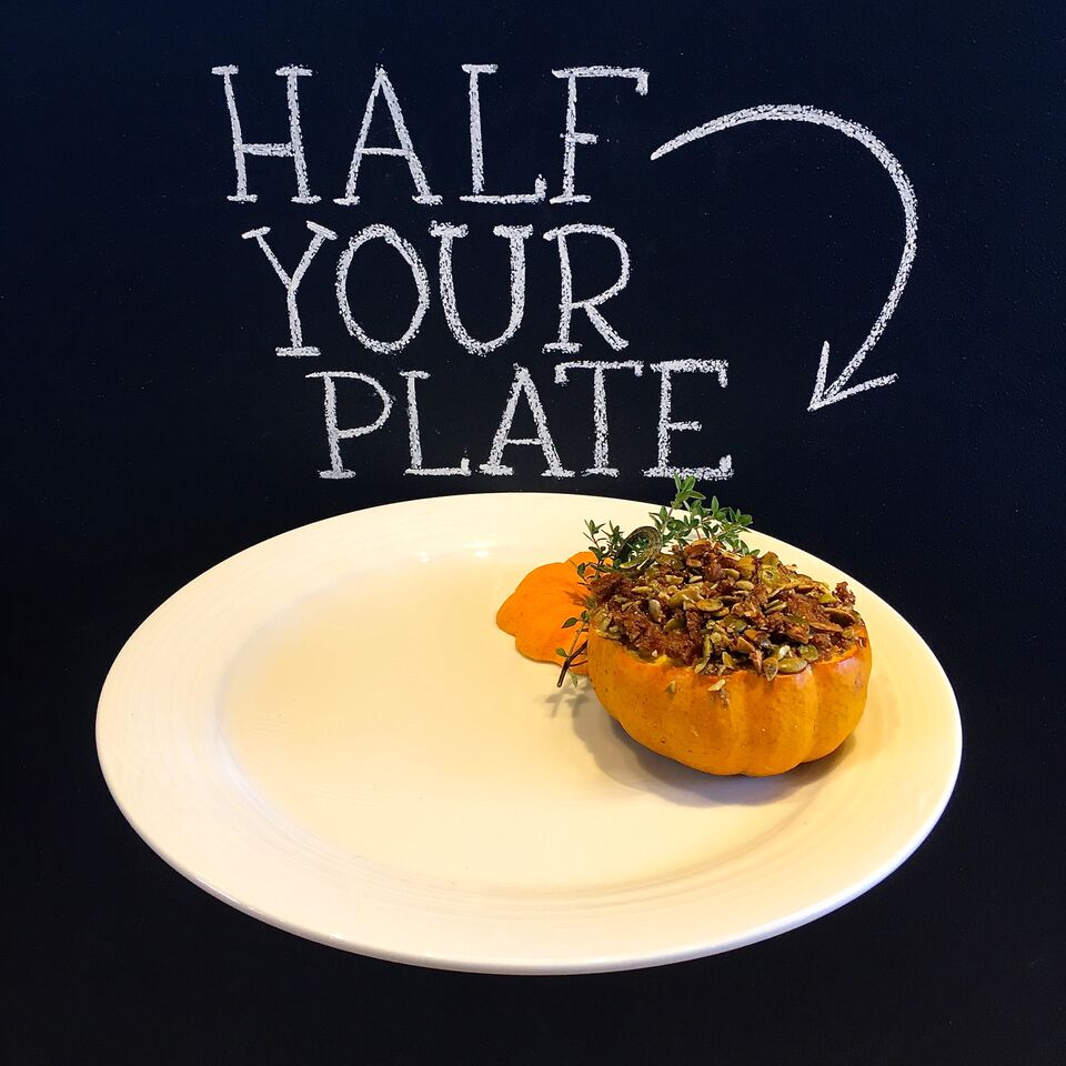 Applesauce Stuffed Pumpkin - Chef Michael Smith